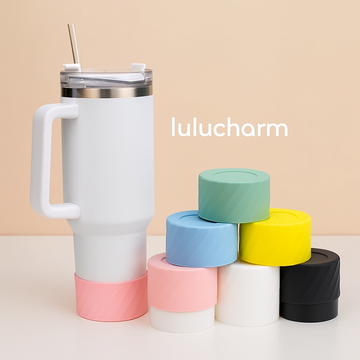 SW 40oz/30oz Silicone Cup Bottom Cover for Stanley Adventure Quencher Tumbler for IceFlow Flip Straw Water Bottle Sleeve 7.5/7CM