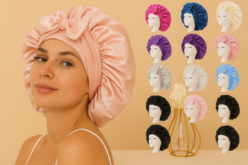 Satin Bonnet Silk Bonnet Adjustable Bonne For Sleeping Hair Bonnet With Tie Band Bonnets For Women Men