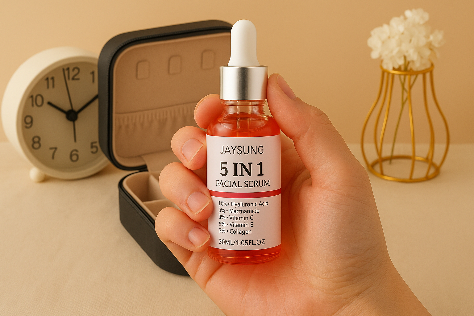 5 In 1 Fade fine lines Firming Face Serum - LuLuCharm
